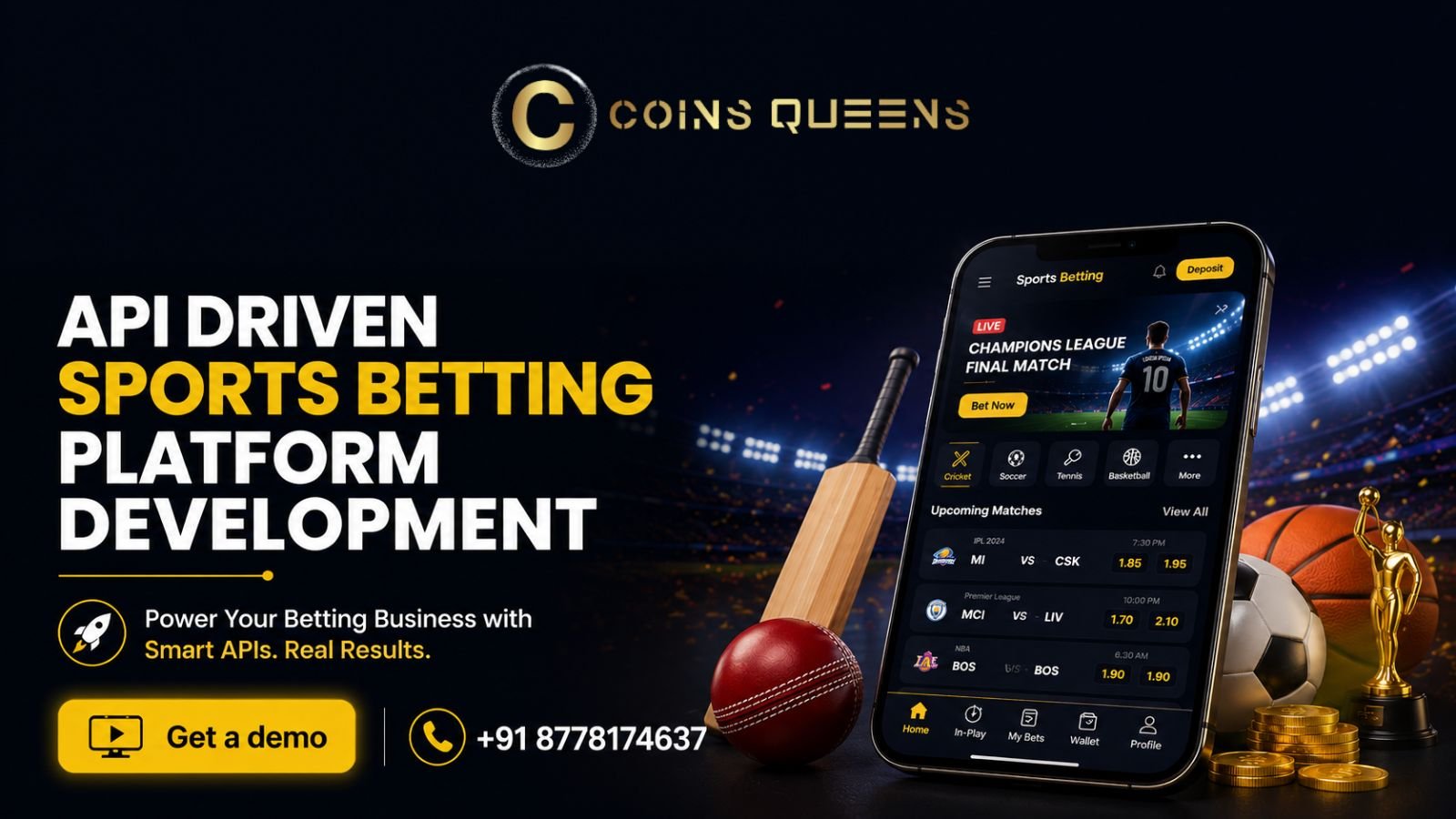 Create High-Performance Betting Platforms with API Technology