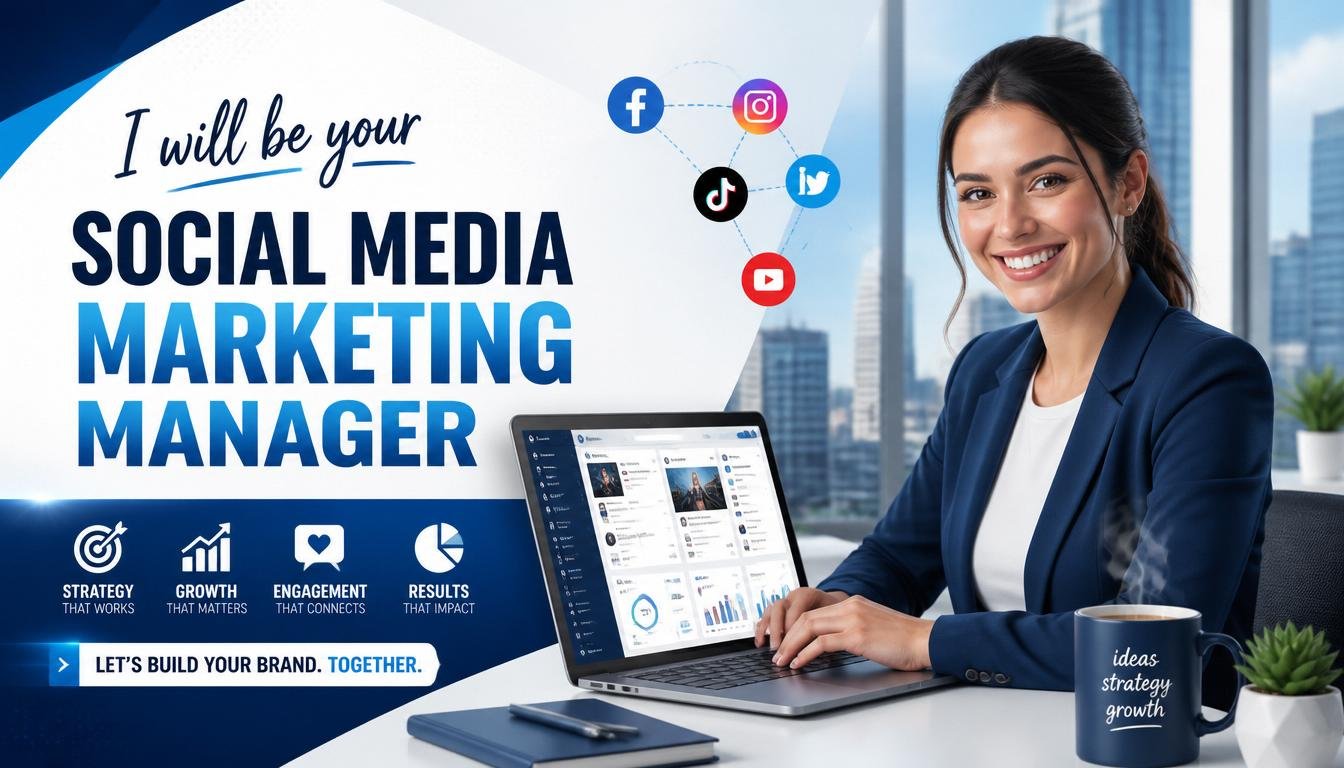 I will be your professional social media marketing manager expert
