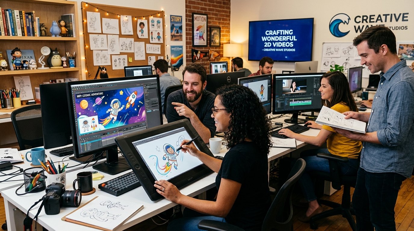 I Will Create Amazing 2D Animated Promotional Videos for Your Business Brand