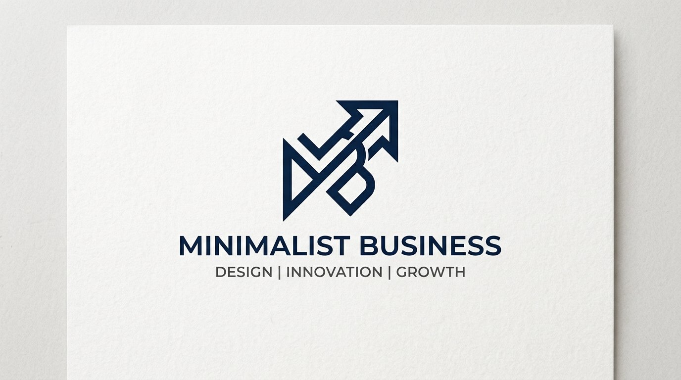 I will create a professional minimalist business logo design for your brand