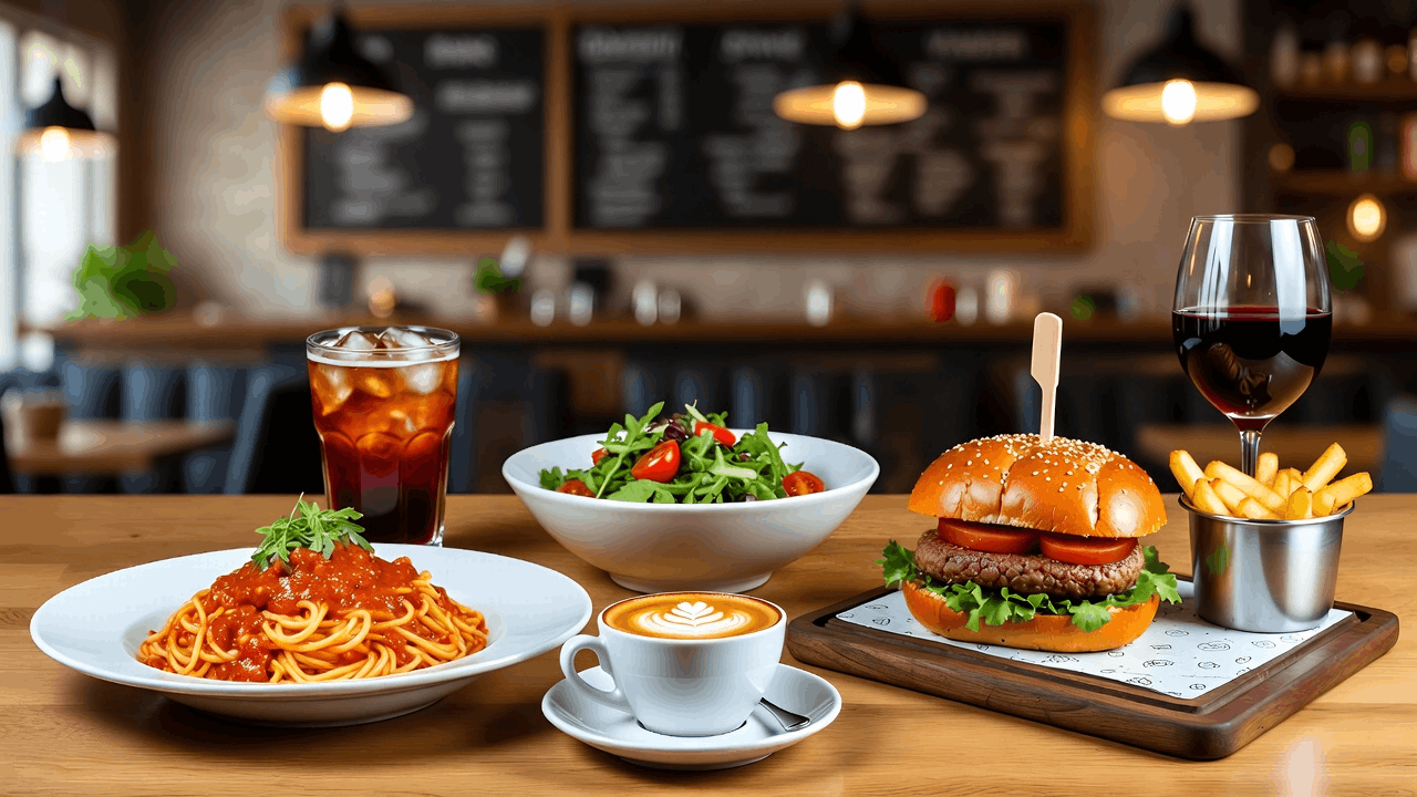 I Will Design Four Professional Food Cafe Restaurant Logos Within 12 Hours