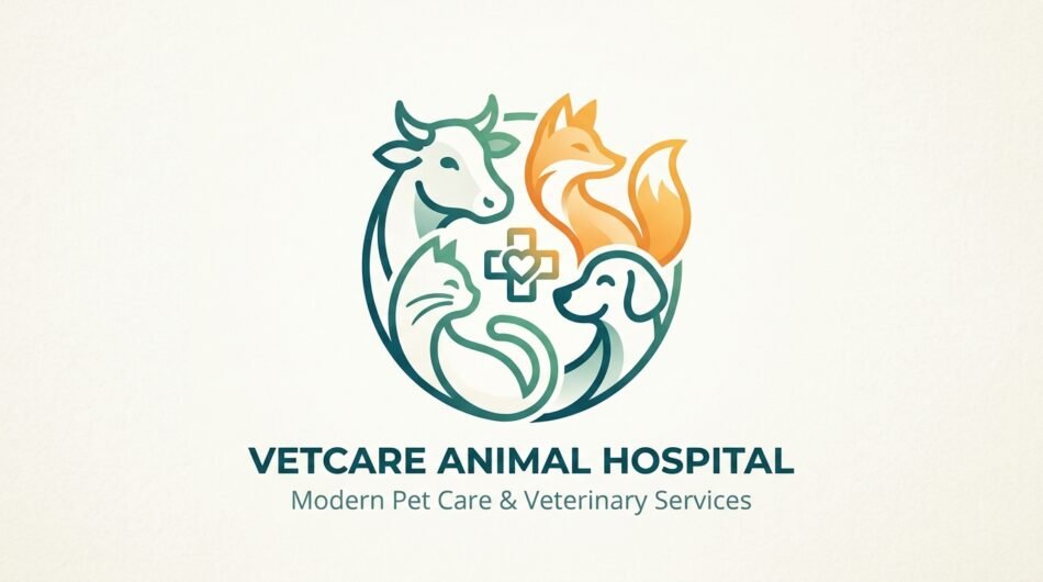 I-will-do-modern-animal-dog-cat-foxcow-pet-care-veterinary-logo-11