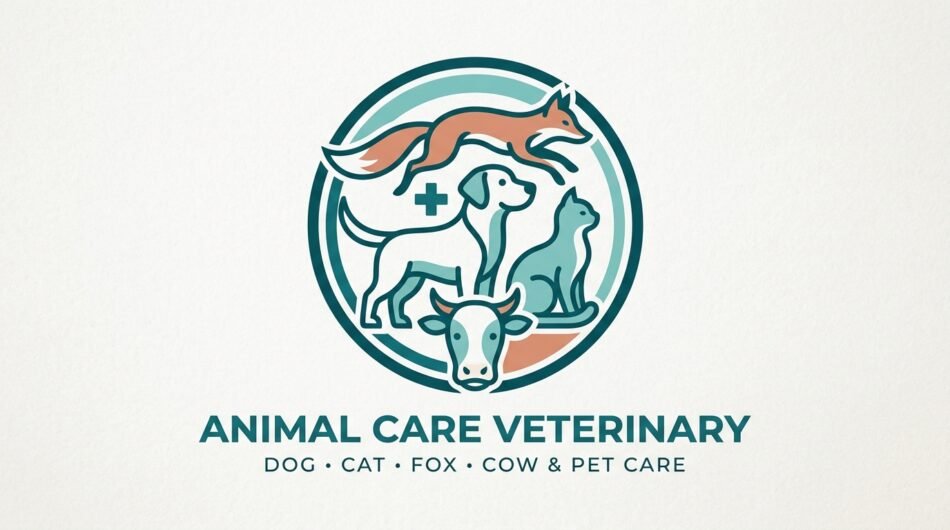 I-will-do-modern-animal-dog-cat-foxcow-pet-care-veterinary-logo-4-2