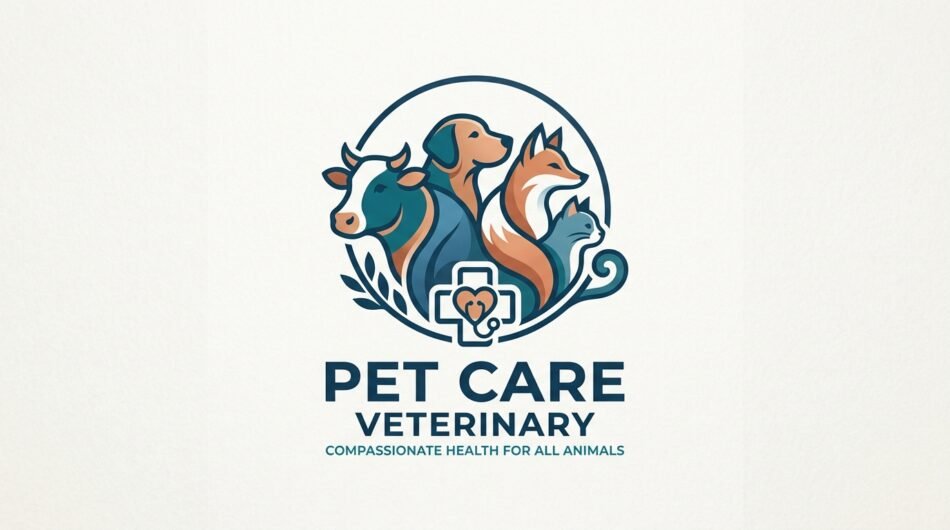 I-will-do-modern-animal-dog-cat-foxcow-pet-care-veterinary-logo-4