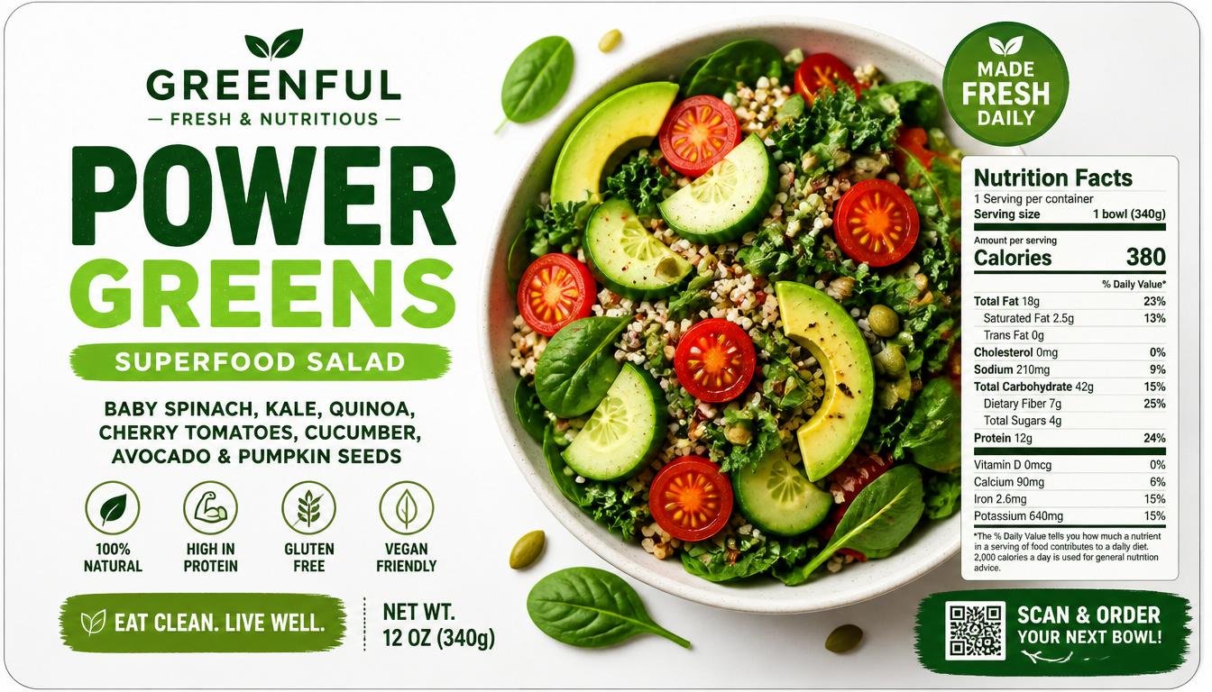 I Will Design Modern Food Product Packaging And Label Design