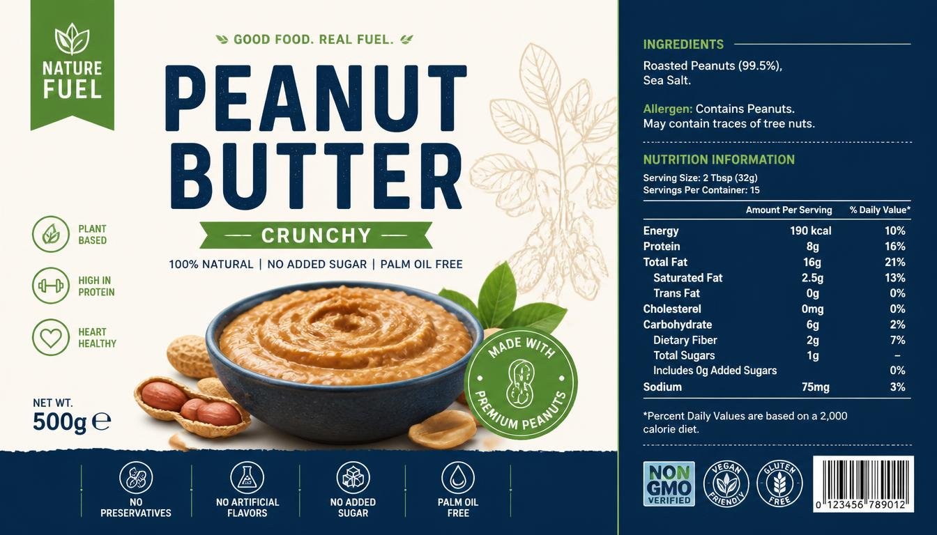 I will design modern food product packaging and label professionally