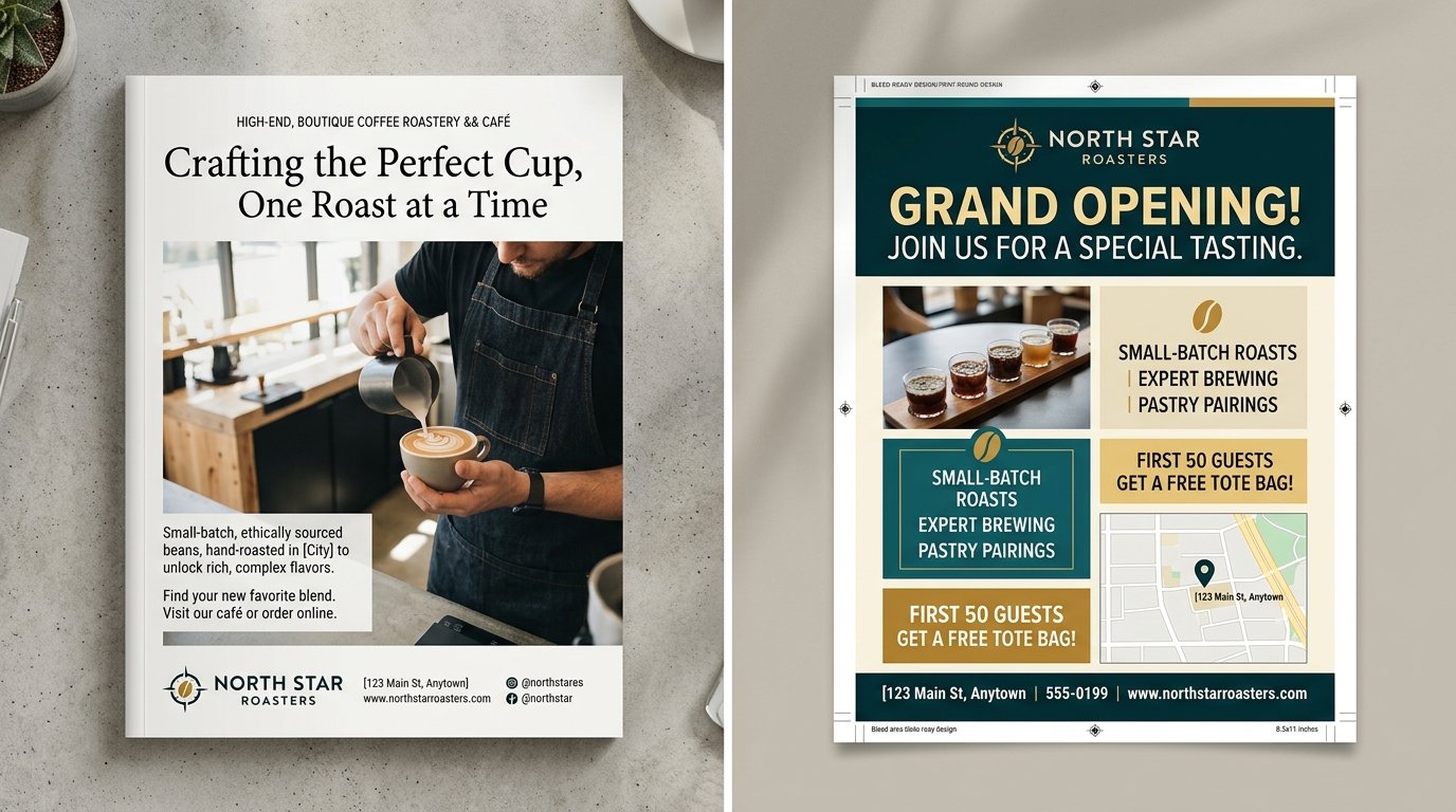 I Will Design Stylish Print Ready Flyer and Magazine Ads for Businesses
