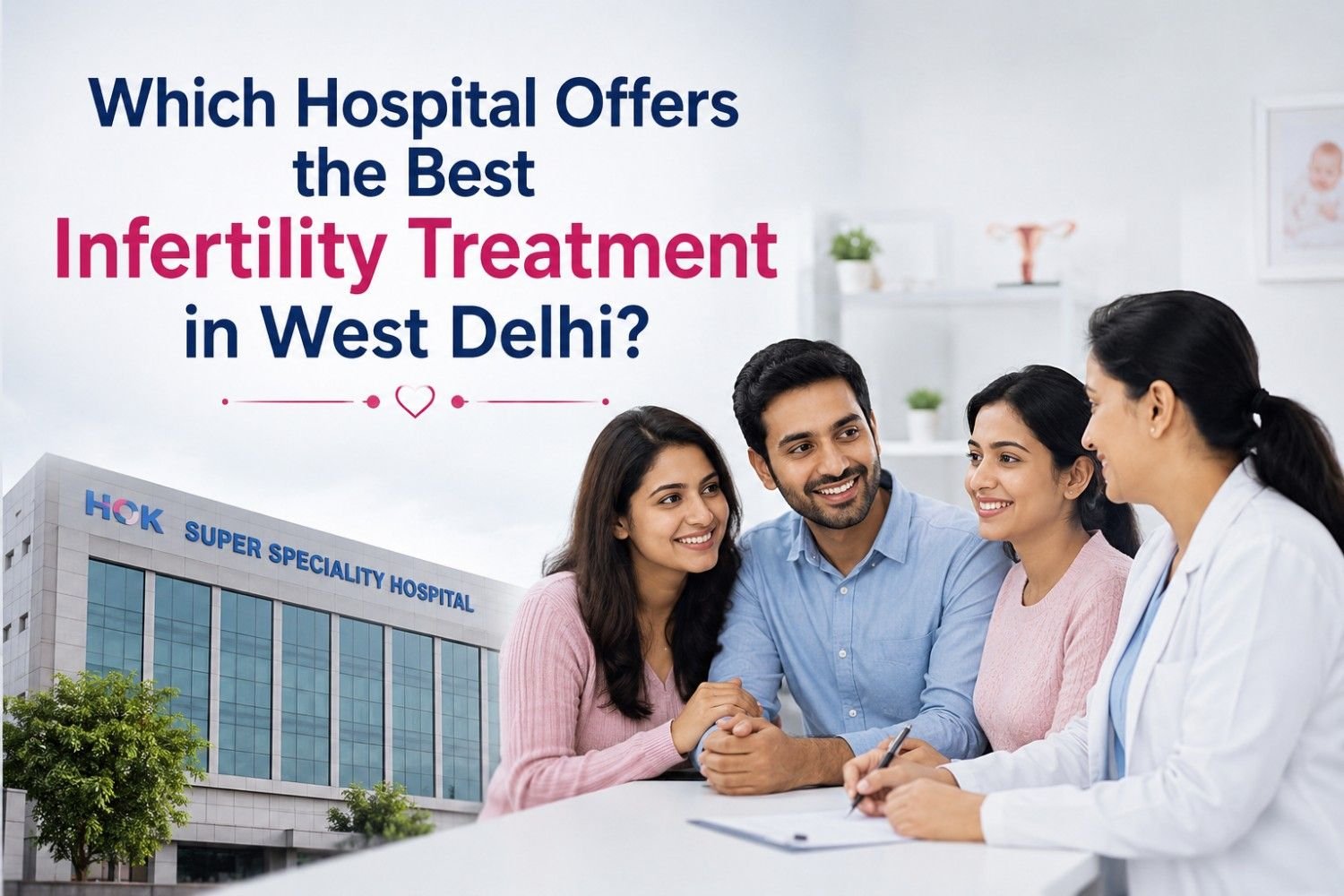 Which Hospital Offers the Best Infertility Treatment in West Delhi?