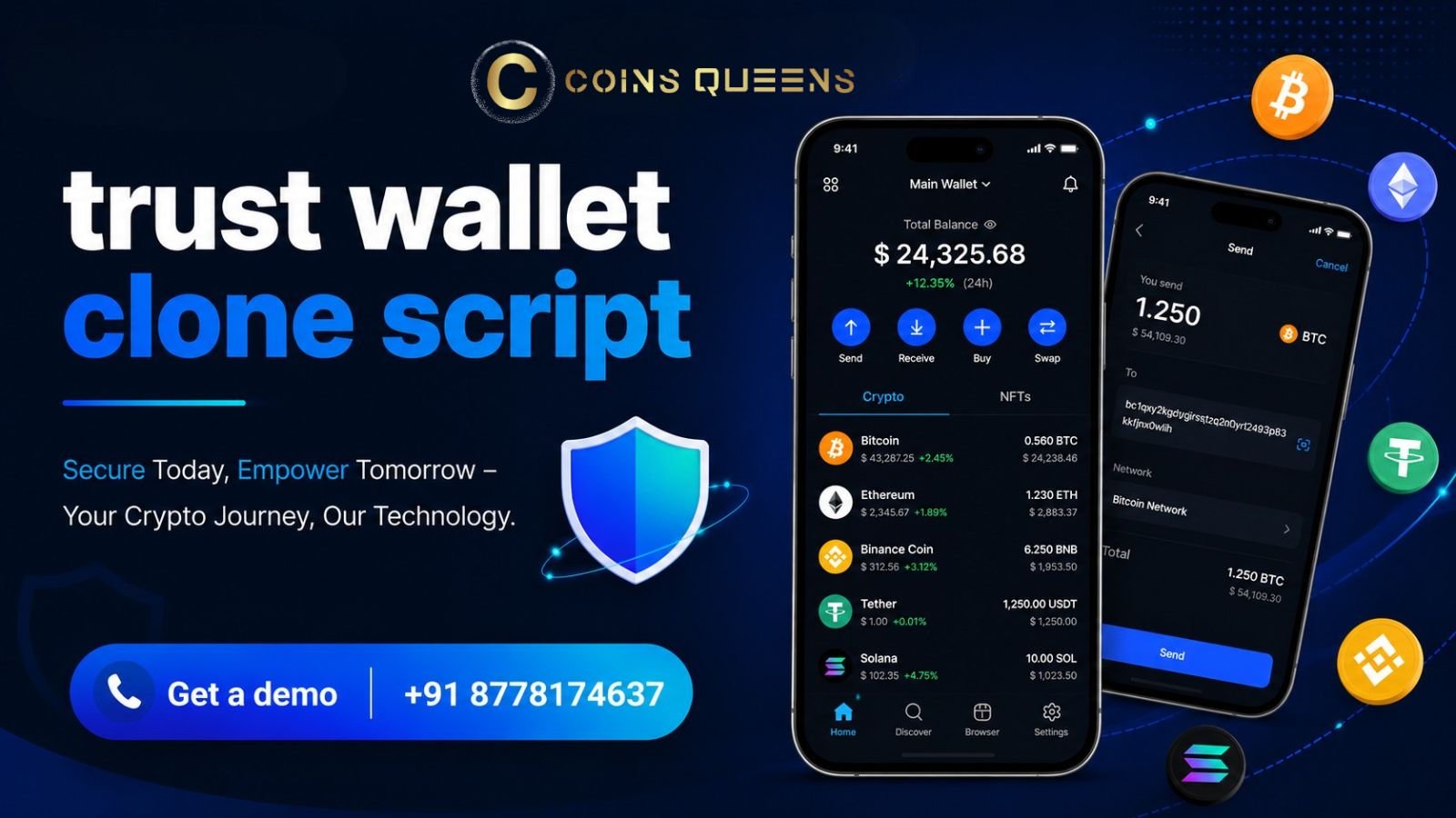 Advanced Trust Wallet Clone Script for Web3 Innovation
