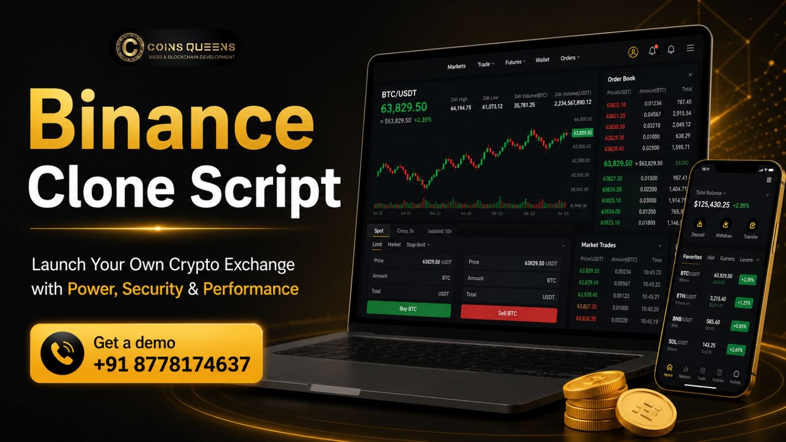 Power High-Performance Trading with Binance Clone Script