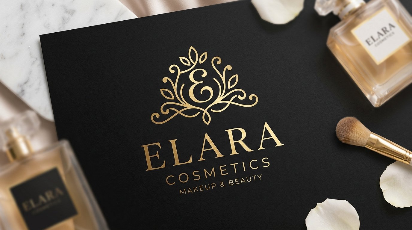 I Will Design Luxury Makeup Beauty Cosmetic Logo For Your Brand