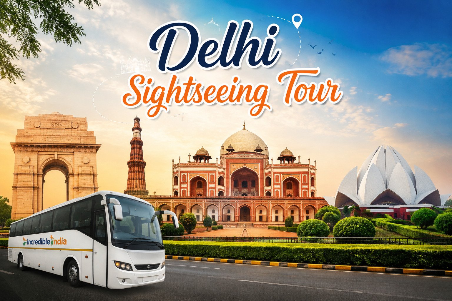 Hire Best Delhi Sightseeing Tour Online