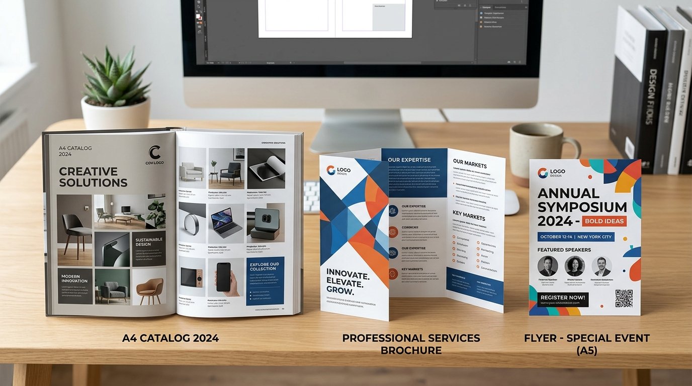 I Will Design Professional Brochure Catalog and Flyer For Your Business