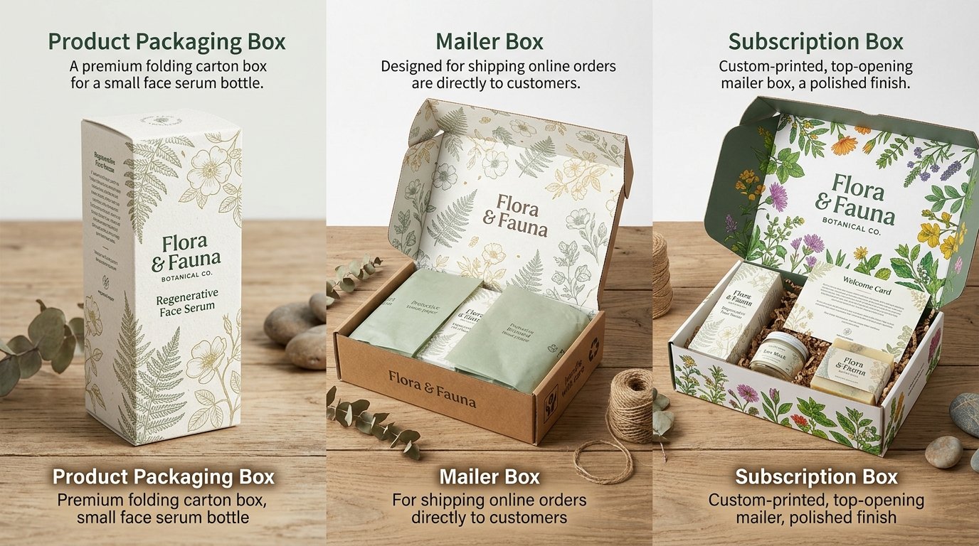 Professional Product Packaging, Mailer Box & Subscription Box Design
