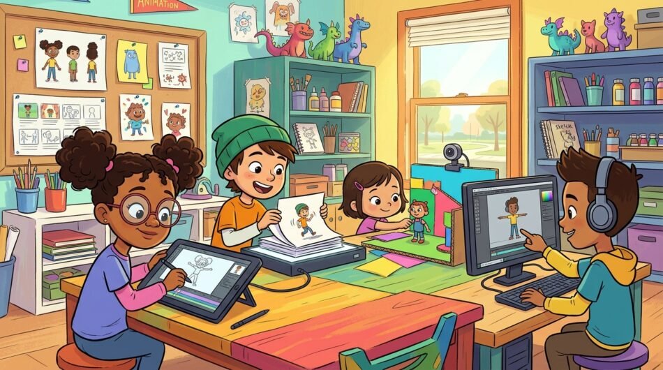 Creative Kids 2D Animation Video for Fun Learning and Entertainment