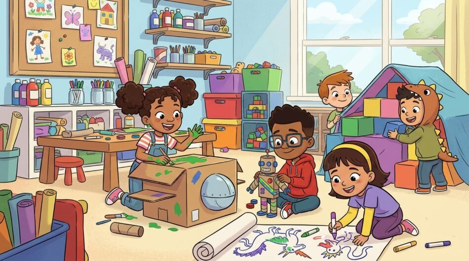 Creative Kids 2D Animation Video for Fun Learning and Entertainment