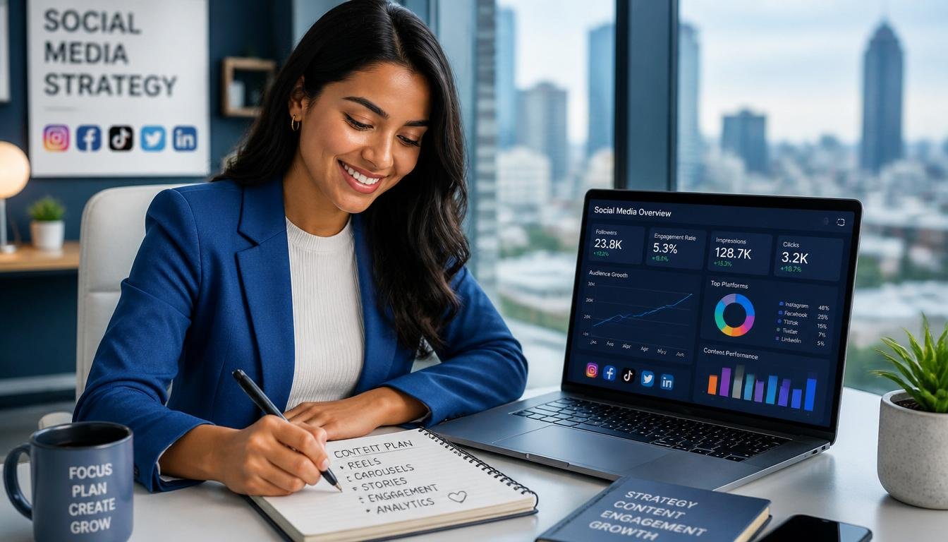 I Will Be Your Social Media Marketing Manager For Business Growth