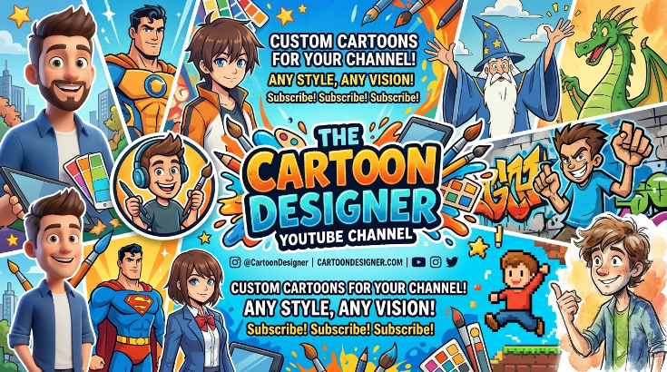 I-will-design-cartoon-banner-for-youtube-channel-in-any-style