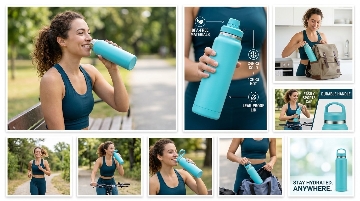 Amazon Product Images and Model Lifestyle Video Creation