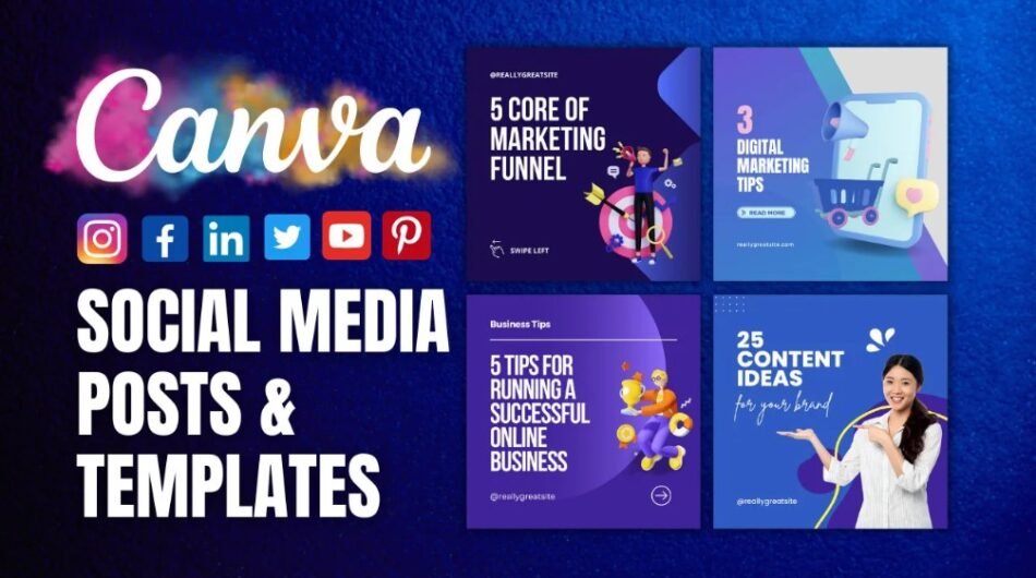 Editable Canva Templates and Instagram Posts for Attractive Feeds