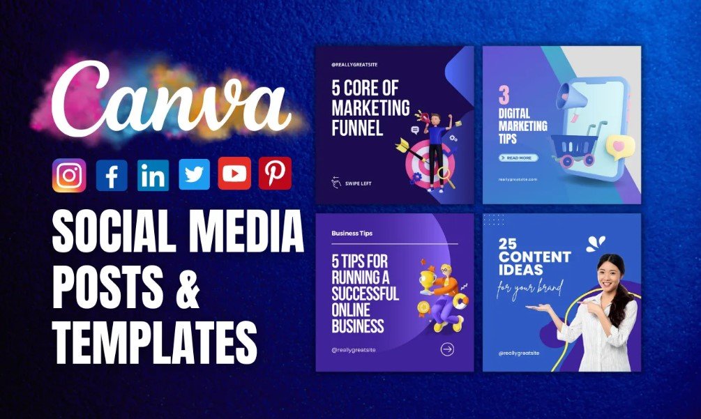 Editable Canva Templates and Instagram Posts for Attractive Feeds