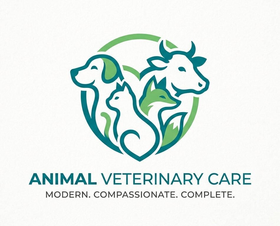 I-will-do-modern-animal-dog-cat-foxcow-pet-care-veterinary-logo-2