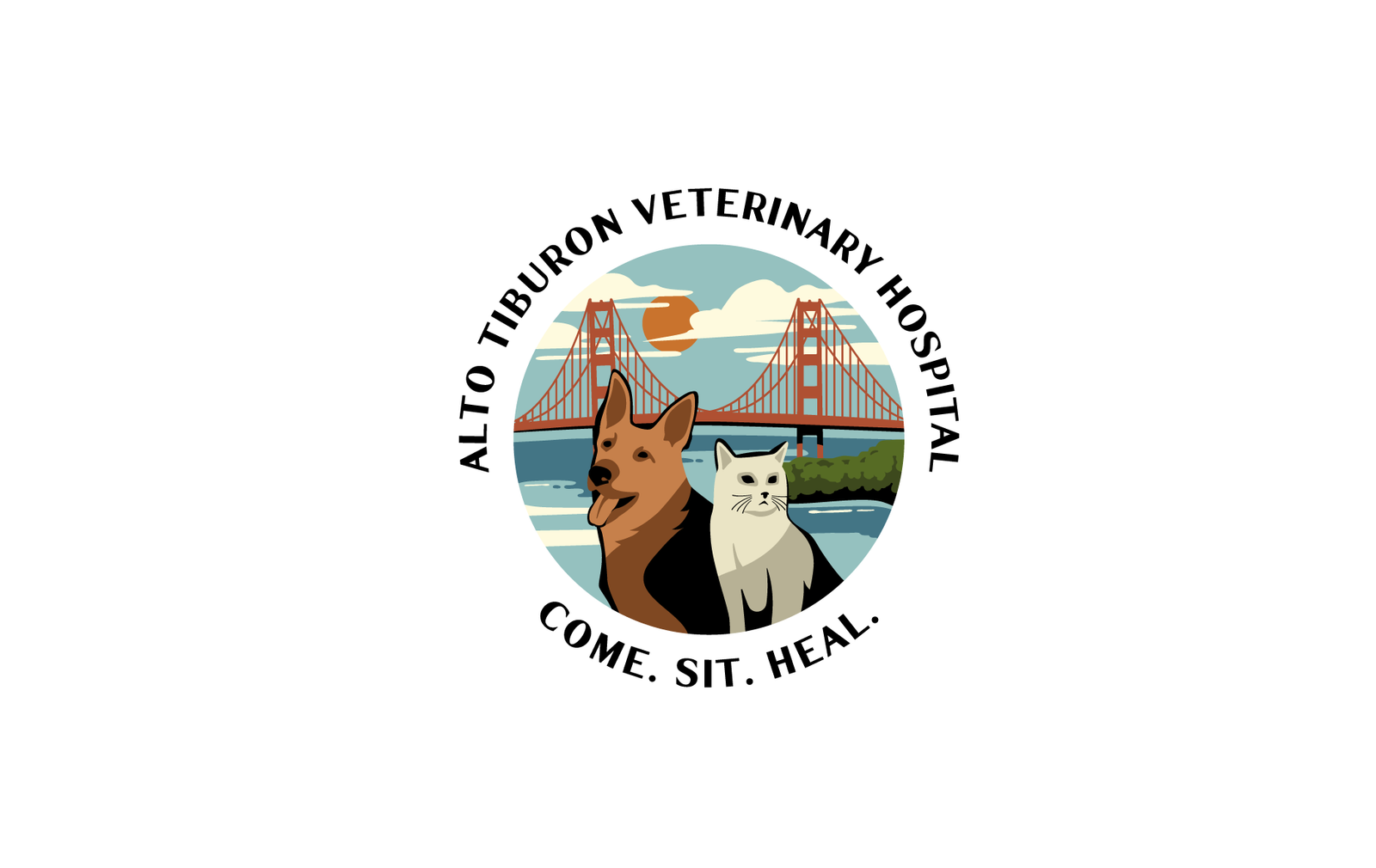 I Will Design Modern Dog Cat Fox Cow Pet Care Veterinary Logo