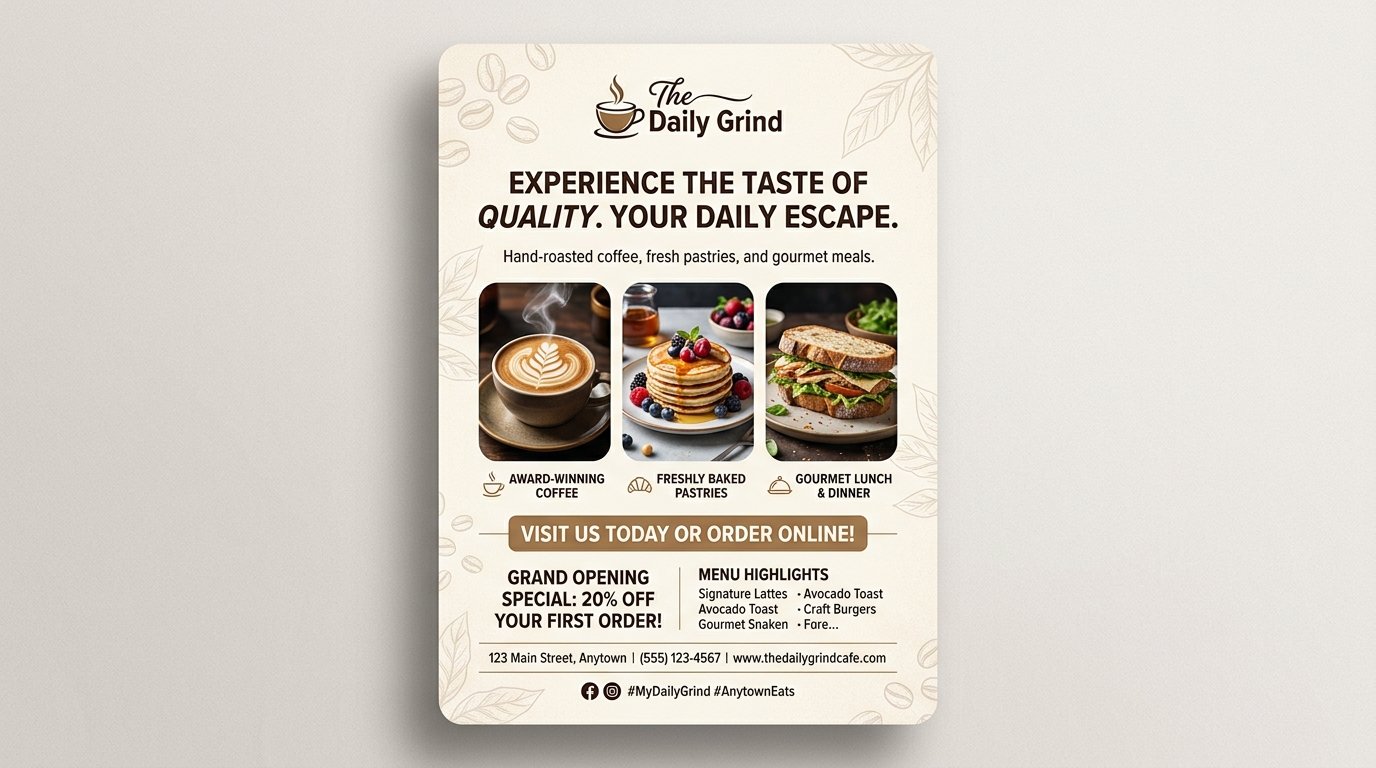 Stylish Print Ready Flyer And Magazine Ad Design For Your Business