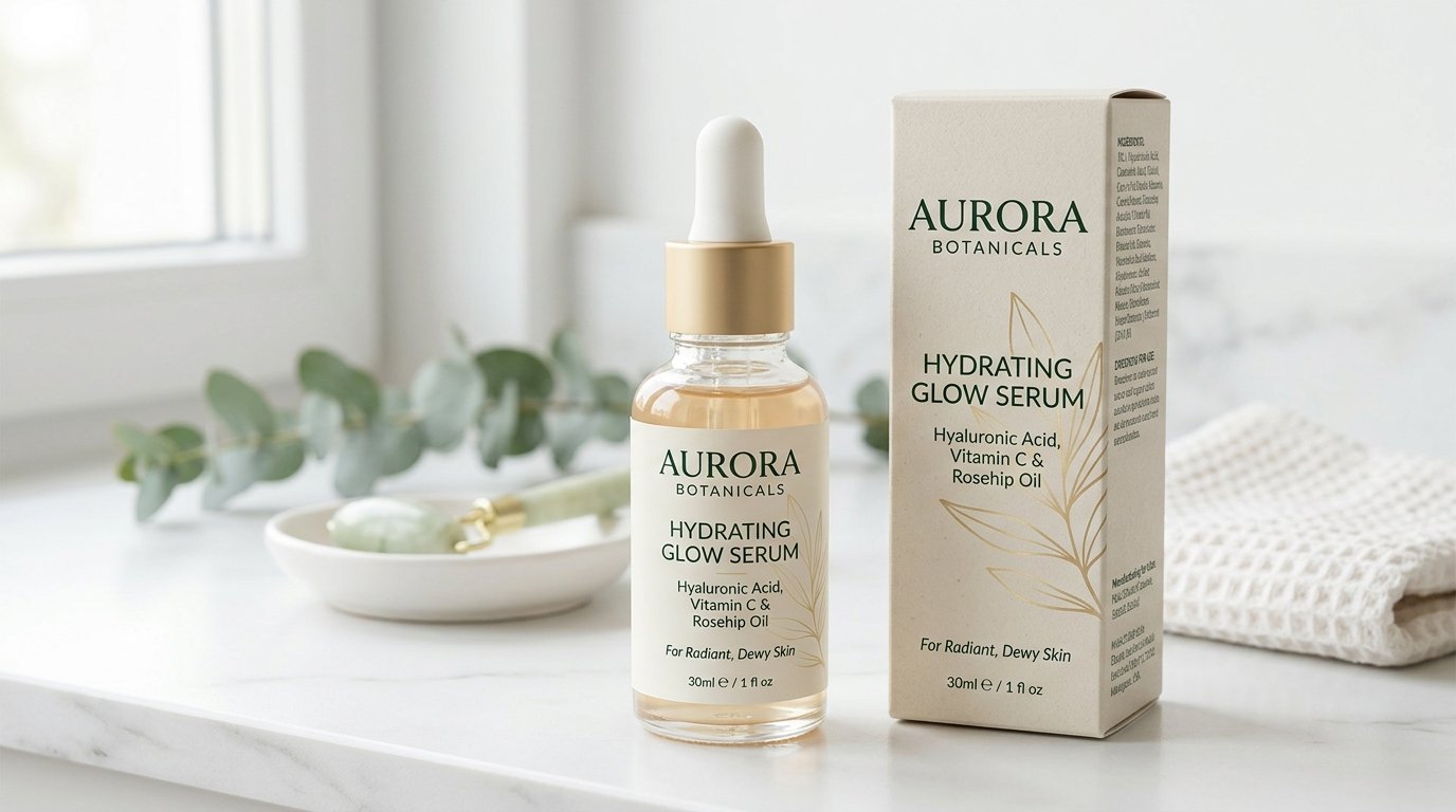 I Will Make Cosmetic Skincare Product Label And Packaging Design