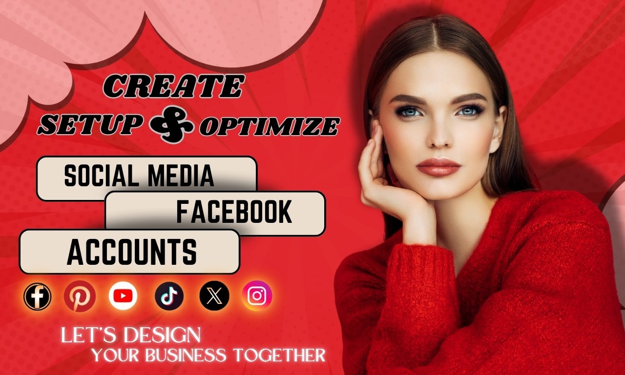 I will perfectly set up and optimize all your social media accounts