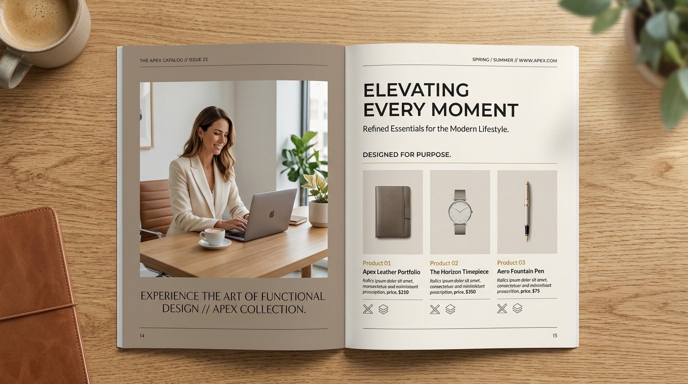 Professional Brochure, Catalog and Flyer Design for Your Brand