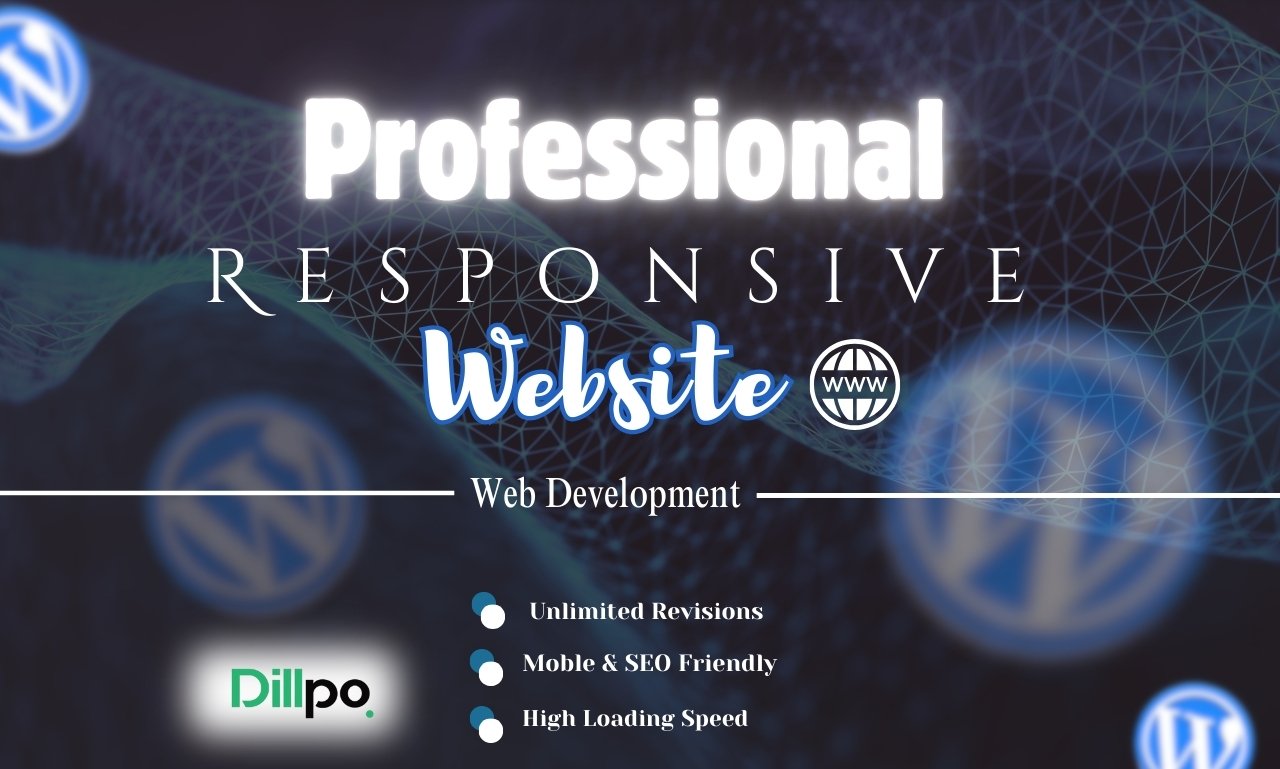 I will design WordPress websites and develop professional blog websites