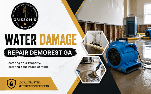 water-damage-repair-Demorest-GA