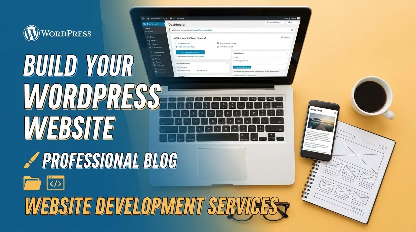I will build WordPress website blog and professional website development