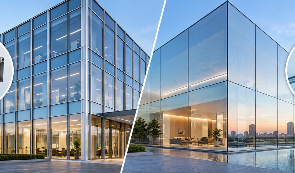 Curtain-Wall-vs-Structural-Glazing-Which-Facade-System-Is-Right-for-Your-Building