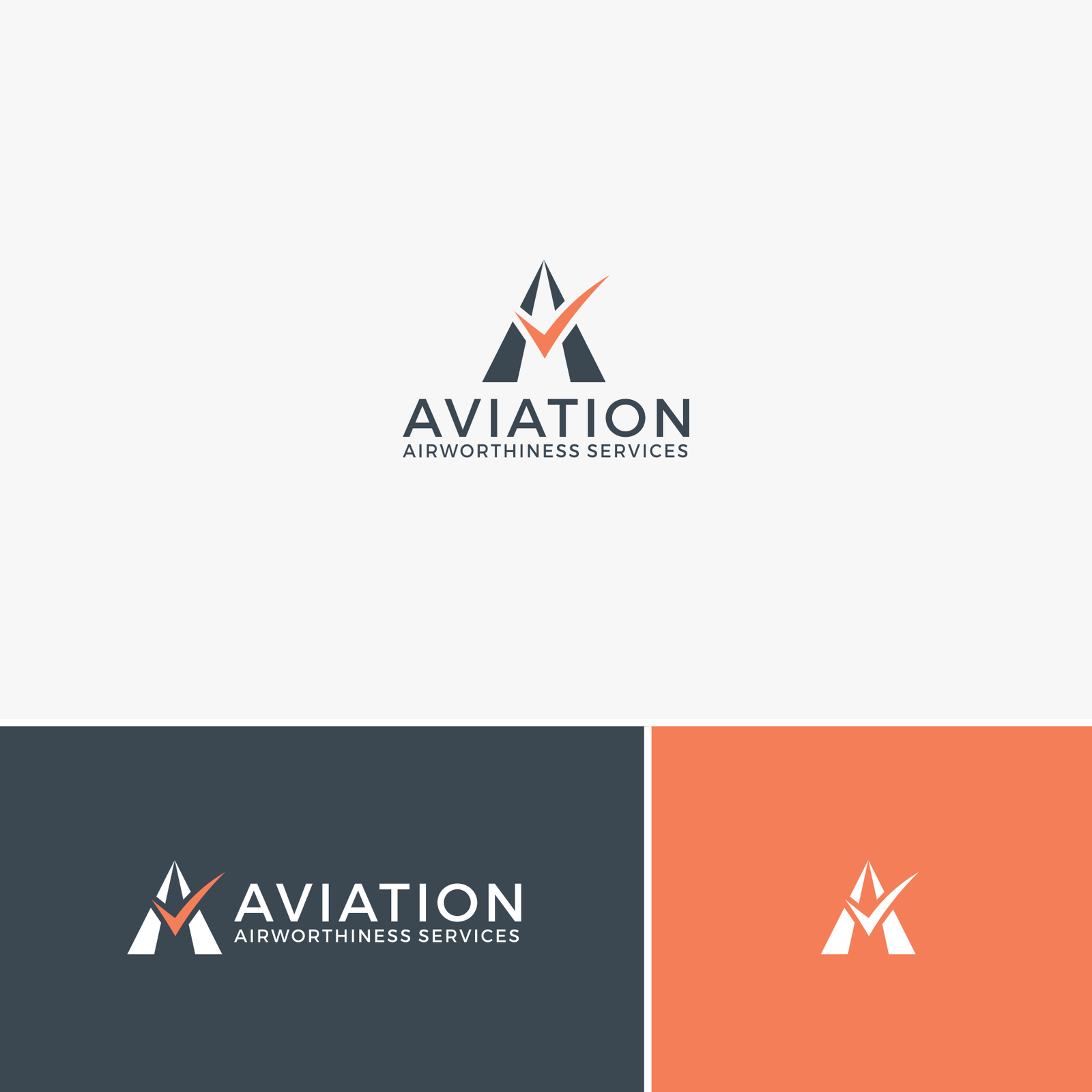 How to make create a wonderful modern aviation logo design