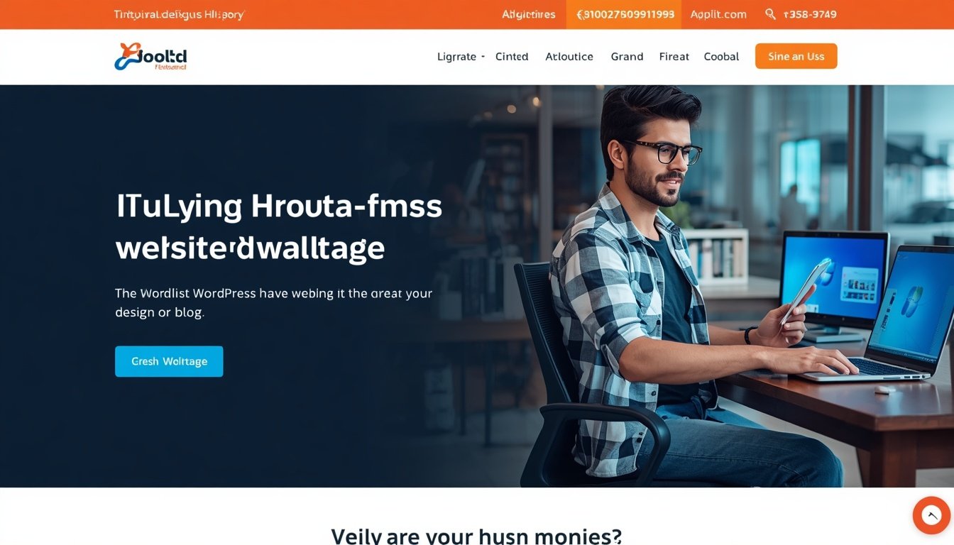 I Will Build WordPress Business Website Design Blog Development
