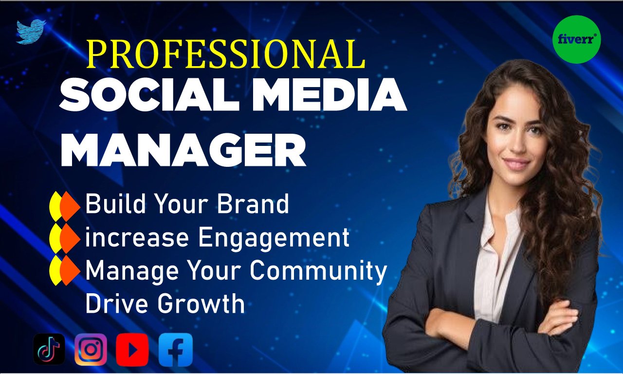 I Will Create Professional Social Media Accounts And Set Up