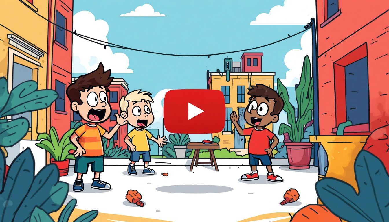 create engaging 2D cartoon animation videos for YouTube