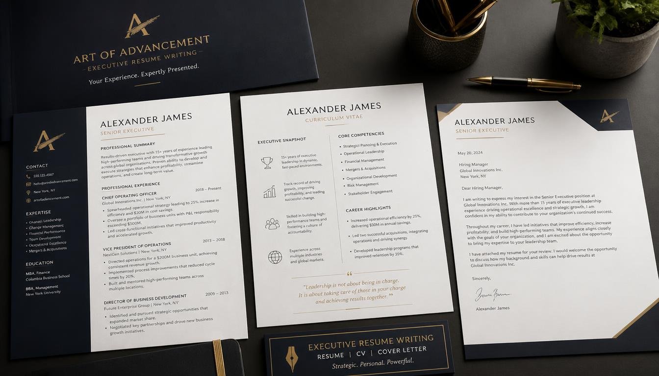 Professional Art Resume CV Cover Letter Executive Resume Writing Services