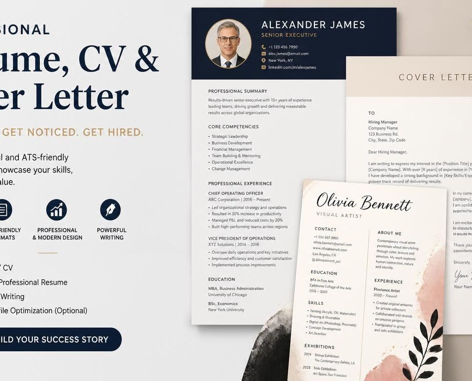 I-will-do-art-resume-CV-and-cover-letter-executive-resume-writing-5