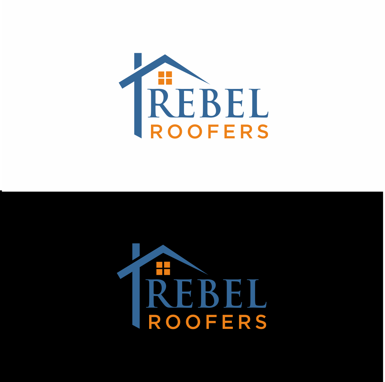 How to make design home renovation real estate roofing and construction logo