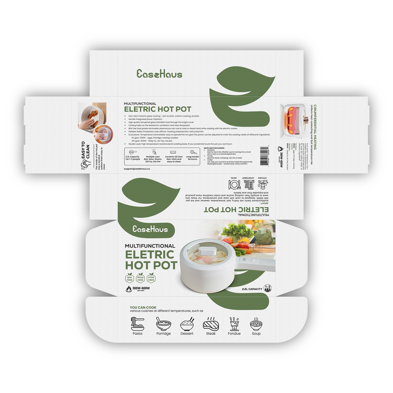 I will design modern food product packaging label for your brand