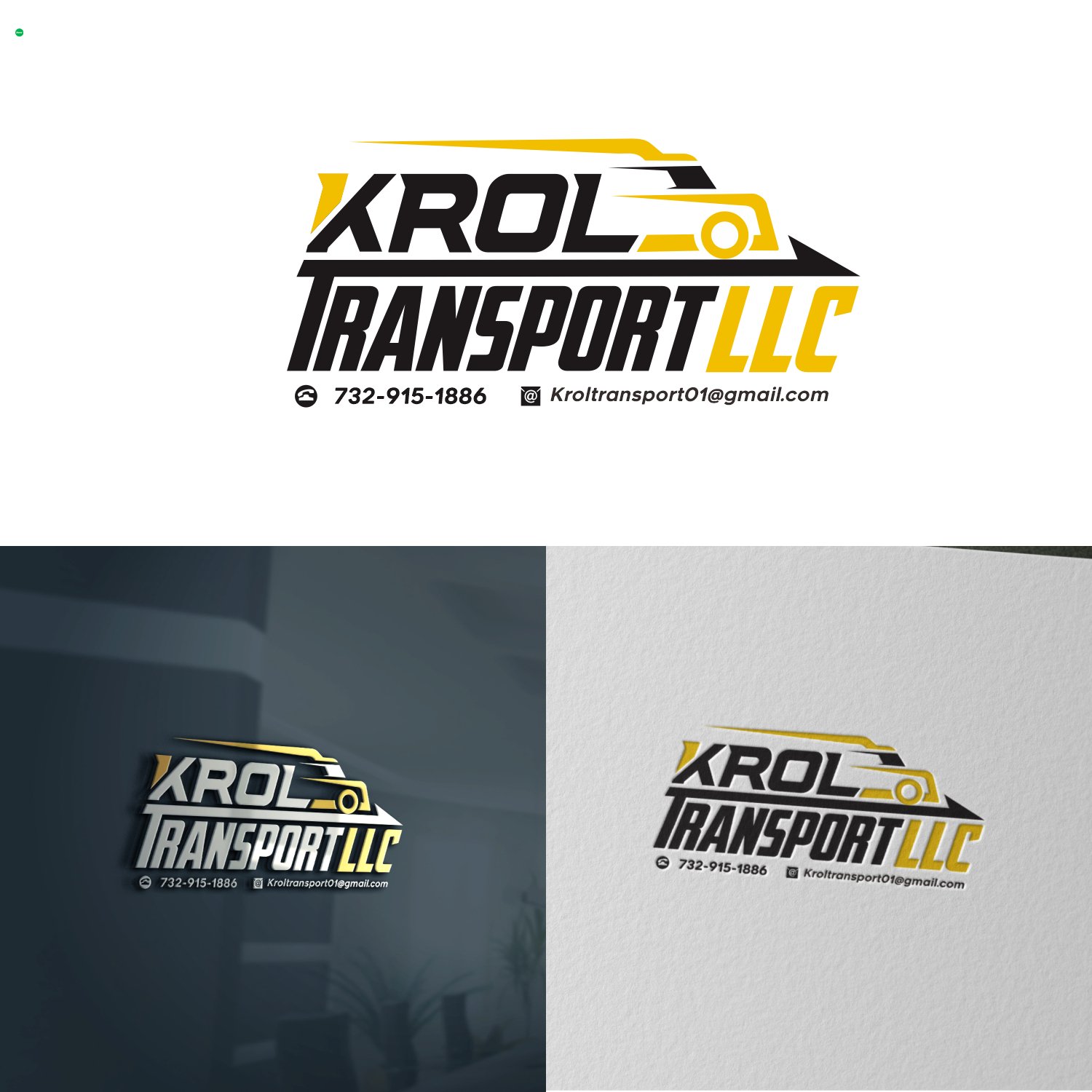 How to make Provide Professional Logistics and Towing Truck Logo Design