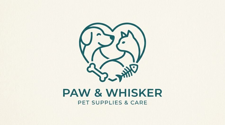 I-will-make-minimalist-pets-cat-dog-and-animal-supply-logo-design
