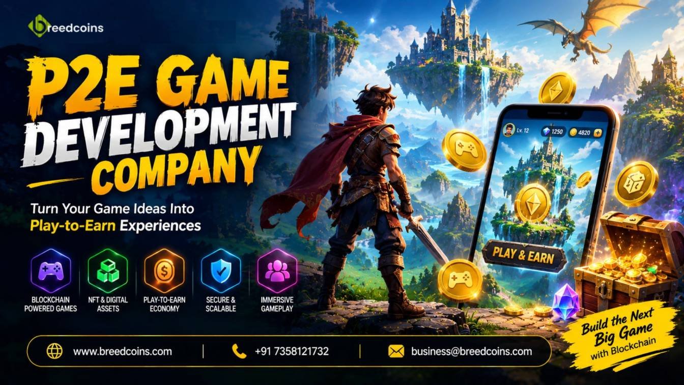 Immersive P2E Game Development Company for Next-Gen Web3 Experiences