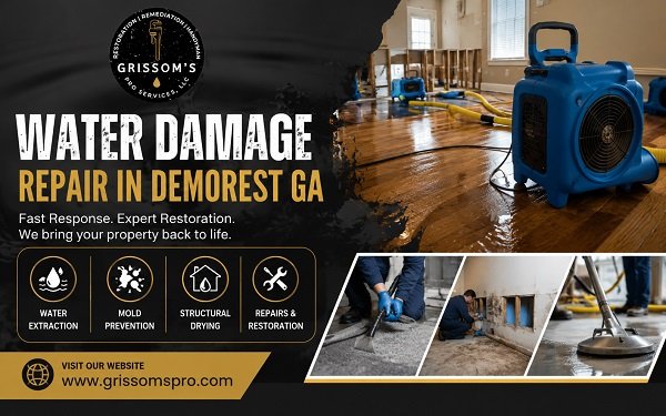 Water Damage Repair in Demorest GA