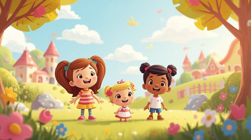 lucid-origin_A_bright_imaginative_2D_animation_scene_created_for_children_featuring_cheerful_-0