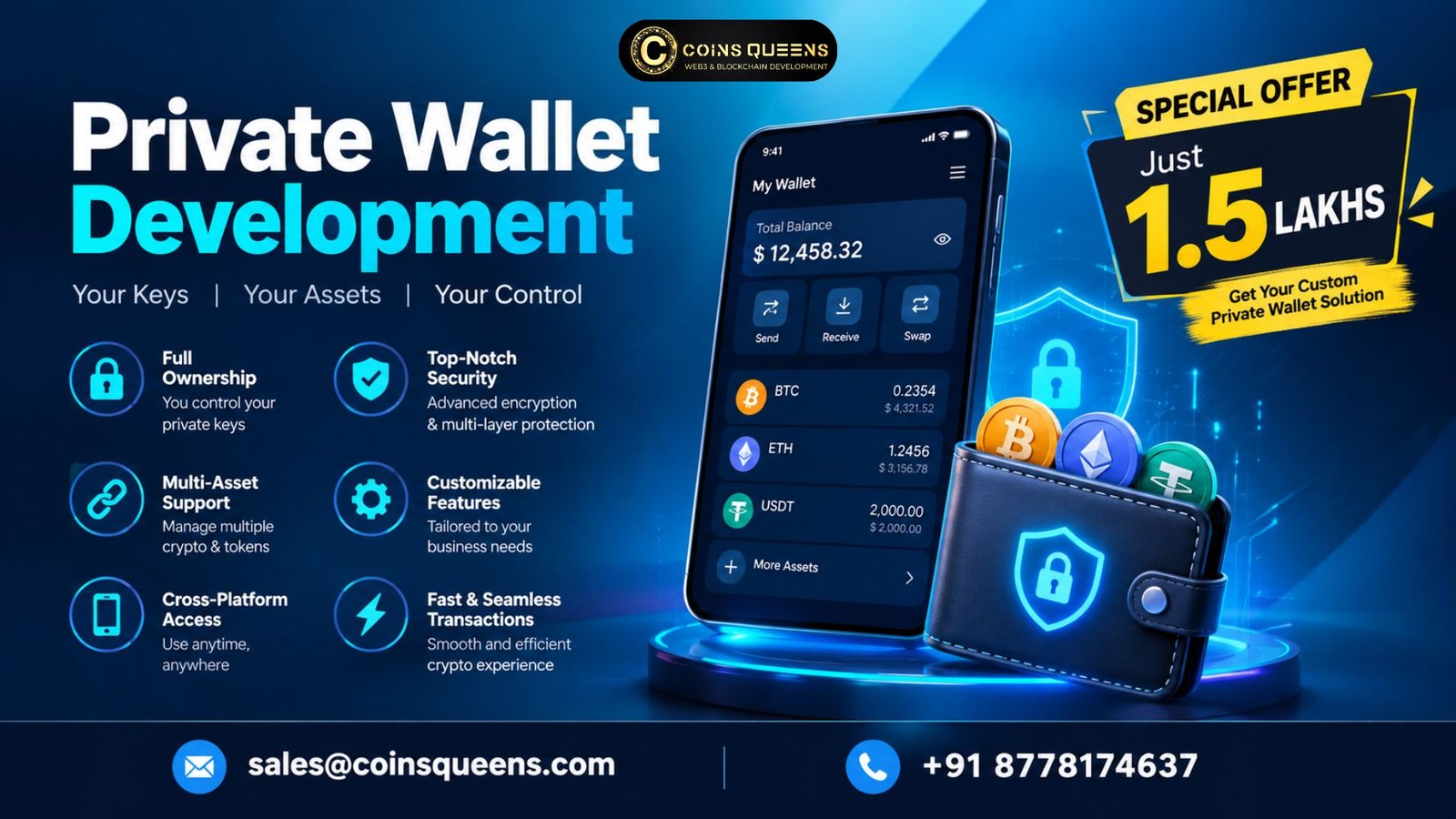 Professional Private Wallet Development for Digital Asset Projects