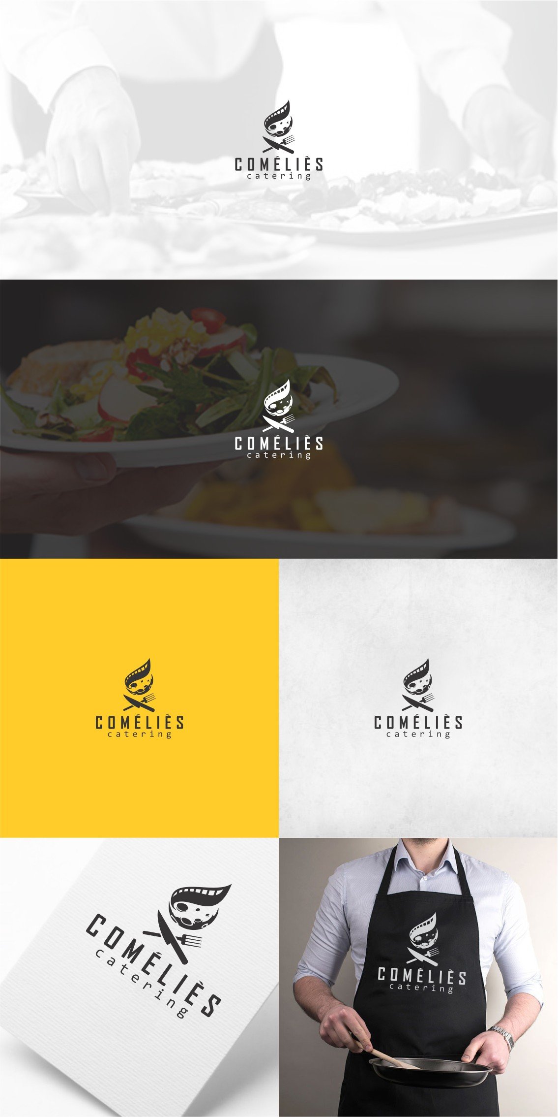 I will design professional restaurant food café logo for your brand